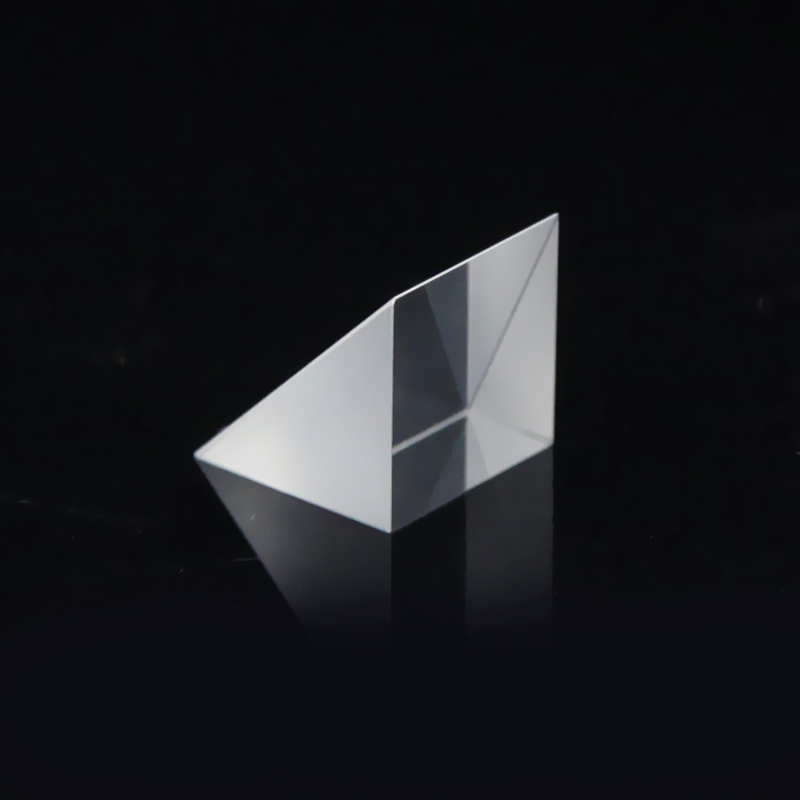 Przegub optyczny kątowy, szkło optyczne, bez powłoki, kąt 90 stopni, refrakcja, instrument o wysokiej precyzji, przegub kątowy prostokątny, przegub optyczny kątowy prostokątny.: BŁĘKITNA