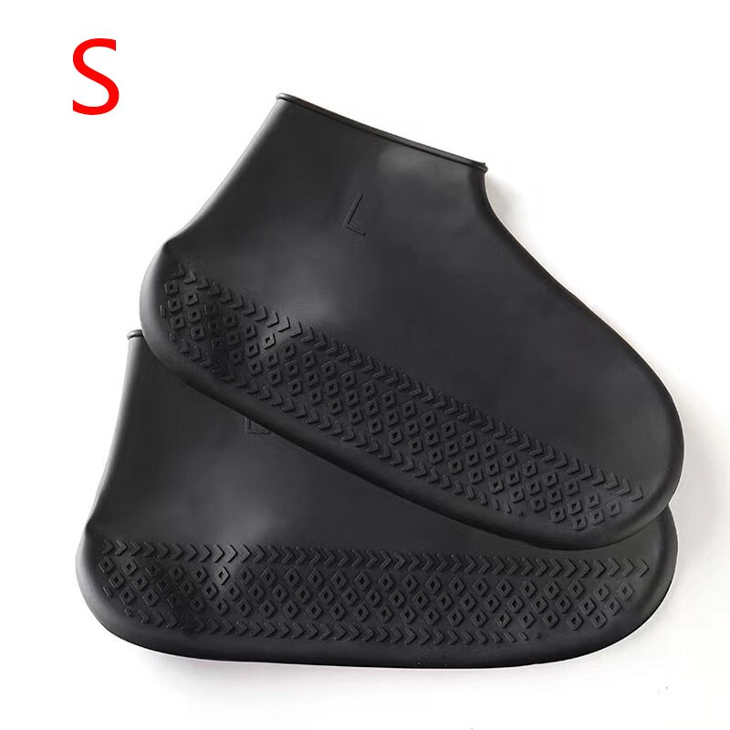 Silikon Material unisex Schuhe Beschützer wasserdicht Schuh Startseite Regen Schuh Abdeckungen Regen Stiefel draussen regnerisch Tag Fuß Startseite: verrotten