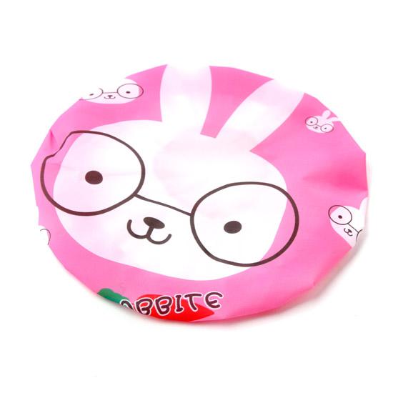 Waterproof Bathing Cap Female Cartoon Shower Cap Bath Head Cover hair Shower Caps Women: A