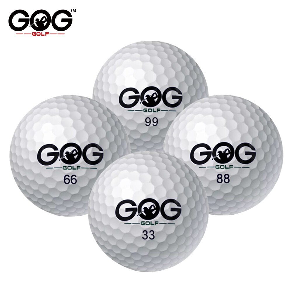 Golfbal 3 laag Outdoor Sport Golf Game Training Match Concurrentie Rubber Drie Lagen Hoogwaardige Golfbal Wit