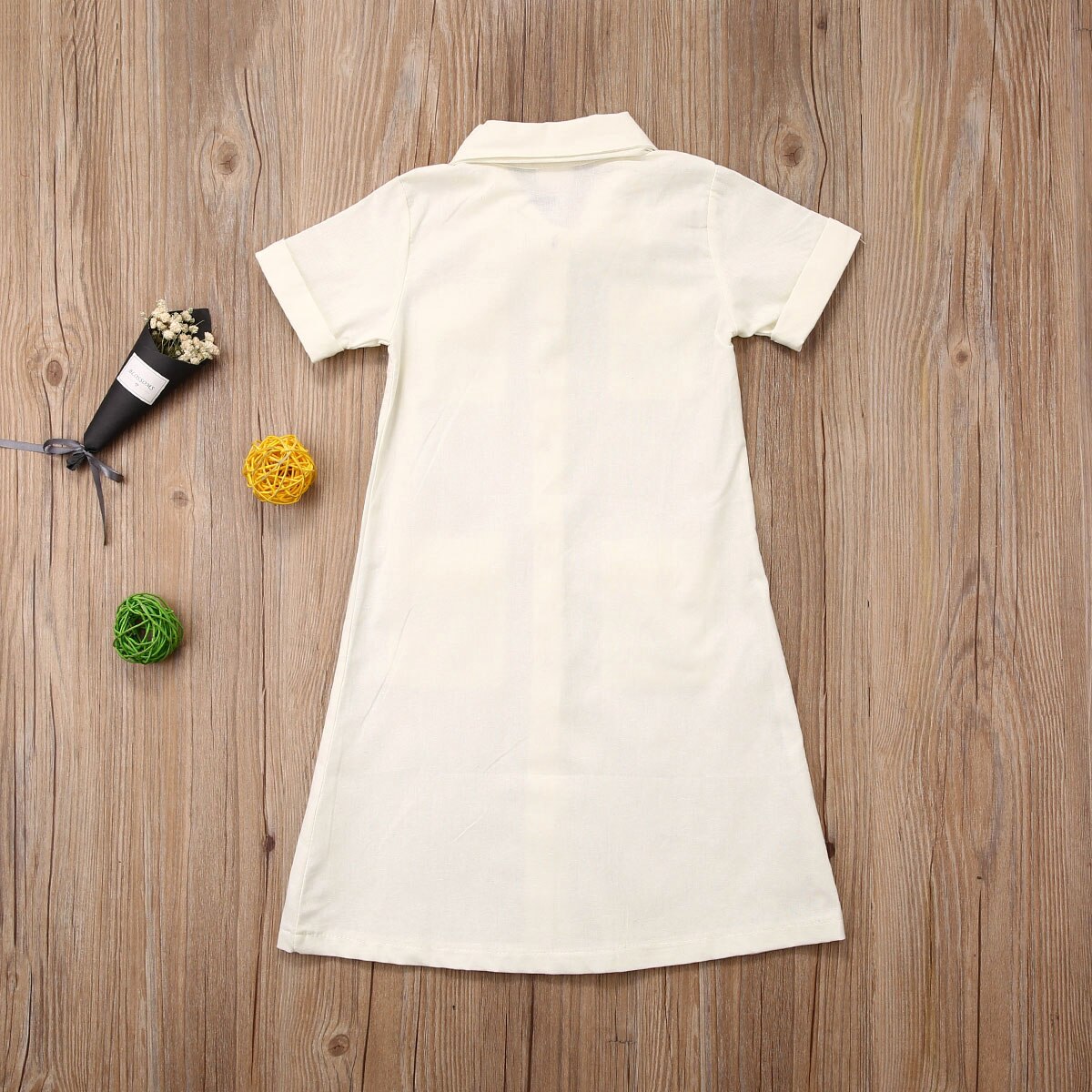 Peuter Kids Baby Meisjes Trenchcoat Solid Button 1-6Y Jas Windjack Bovenkleding Kleding