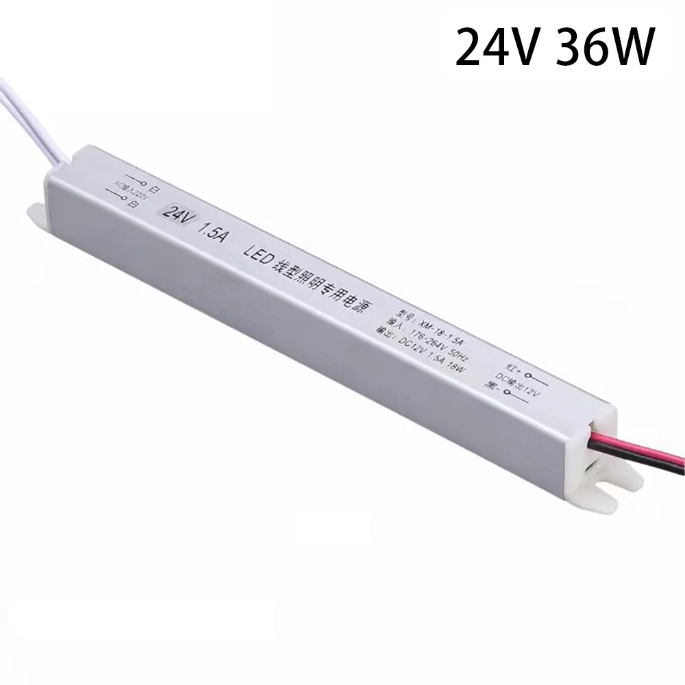 LED Driver Power Supply Lighting Transformer Switching LED Driver AC220V To DC 12V/24V Board Power Part For LED Light Strip Lamp: Orange
