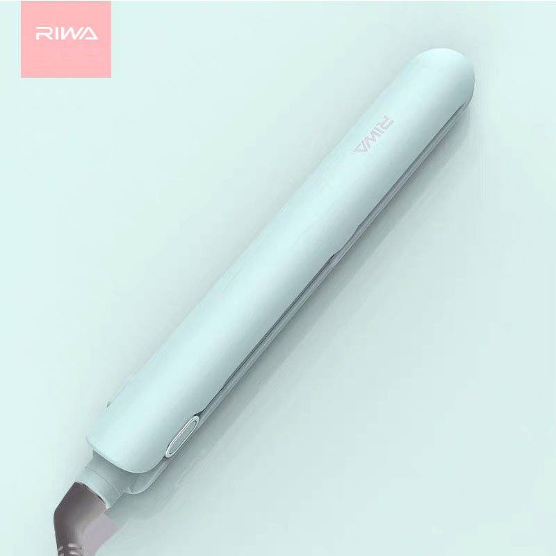 Xiaomi riwa lockenstab lockenwickler haarglätter 2 in 1 Styling-Werkzeug schnellheiz-Mini-schiene weiblicher Stock elektrisches bügelbrett: Grünes Negative Ion