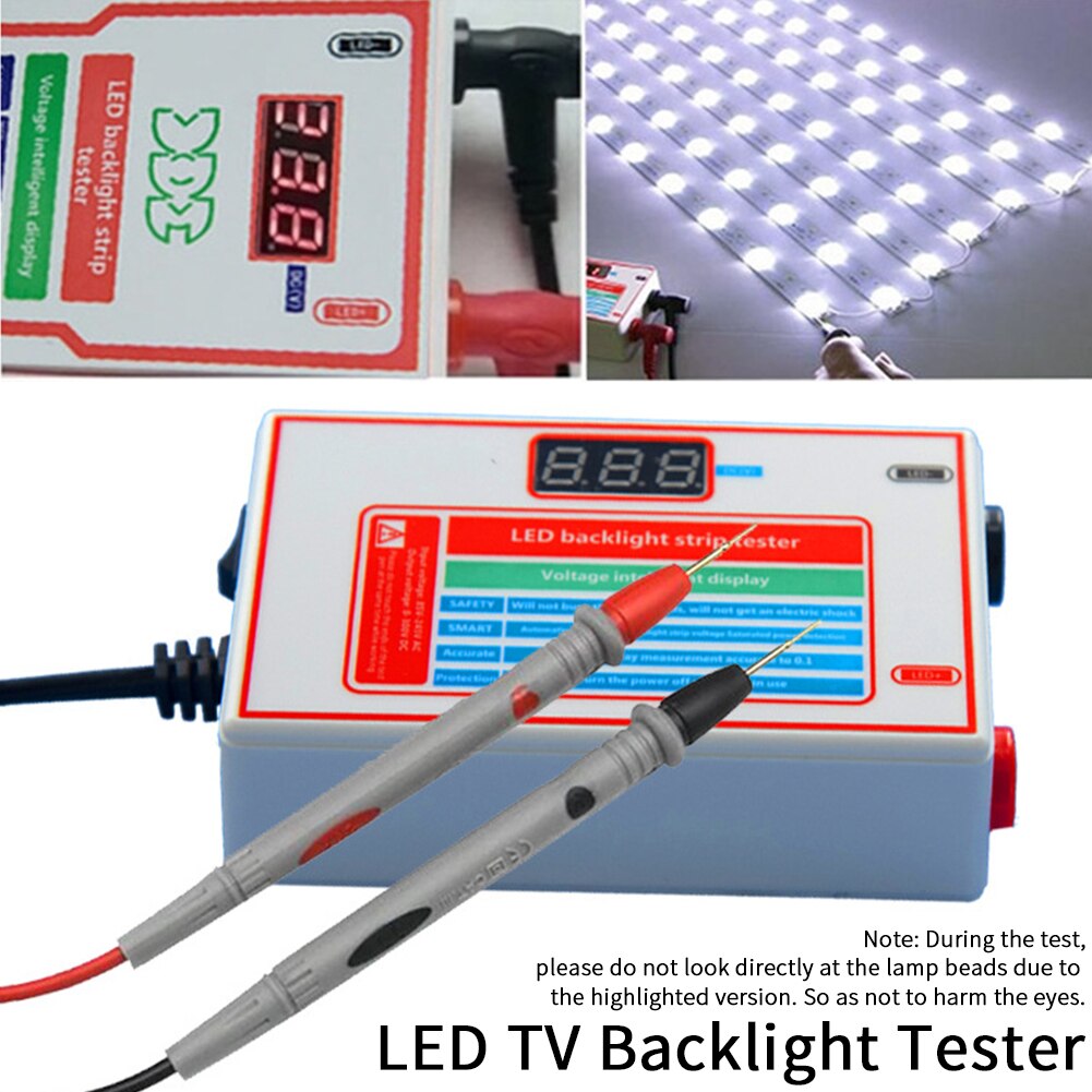 Lamp Bead Portable Real Time High Brightness Measurement Tool Multipurpose Home 0-300V LED TV Backlight Tester Digital Display