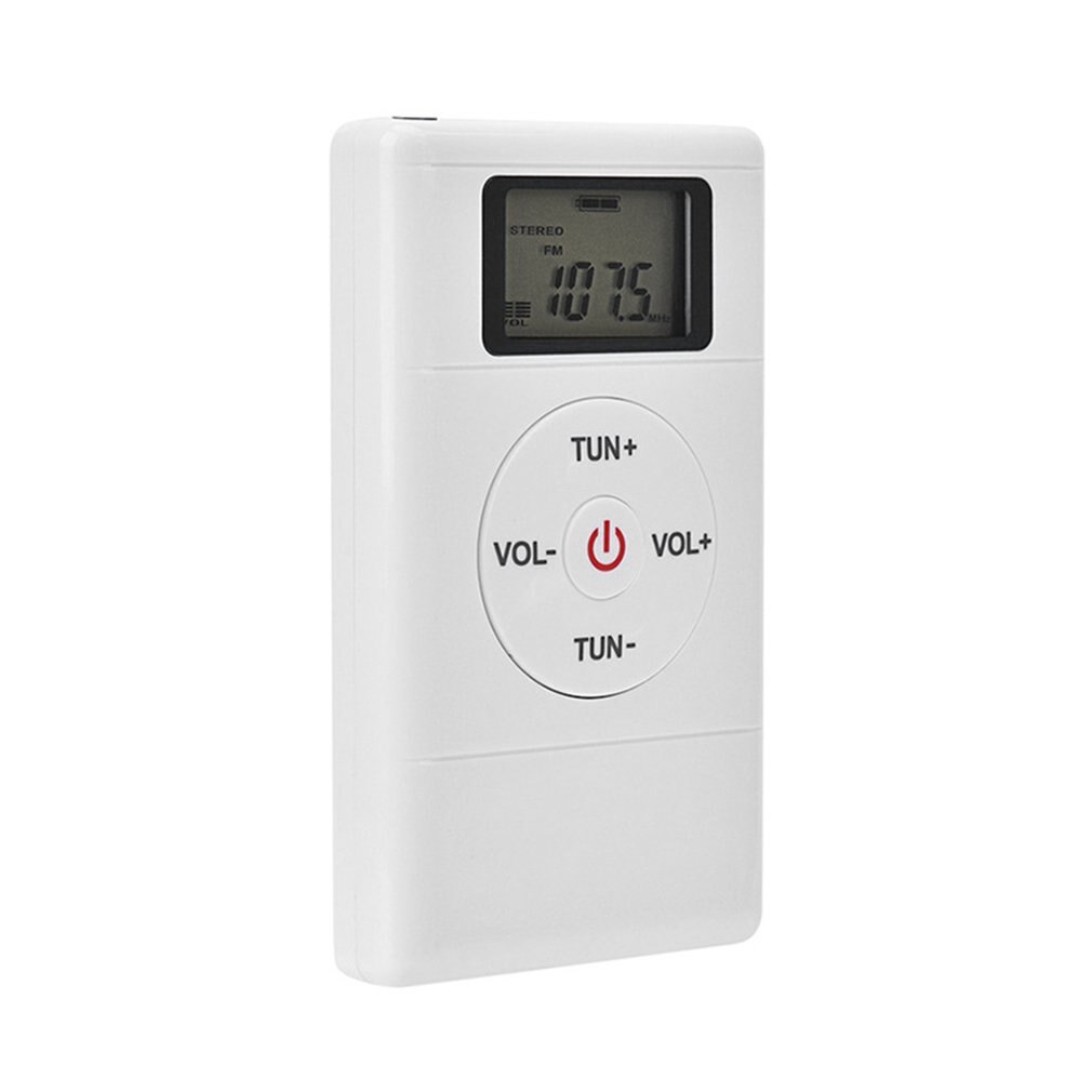 FM English Listening Radio Stereo DSP Digital Tuning Radio Elderly Sports Walkman Digital Display Radio