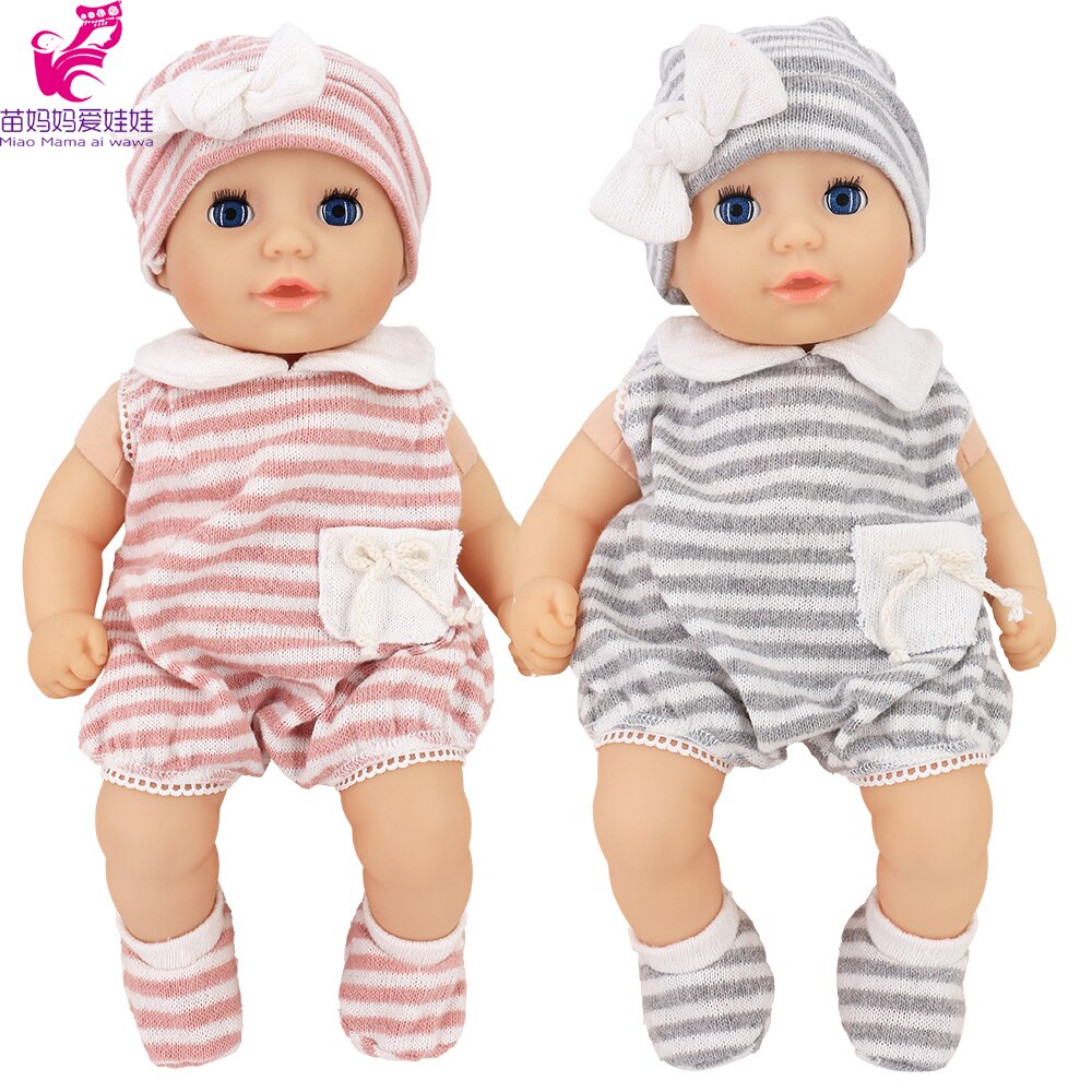 40cm gjenfødt baby dukke klær sokker hatt sett til 38 cm nenuco y su hermanita dukke klær tilbehør