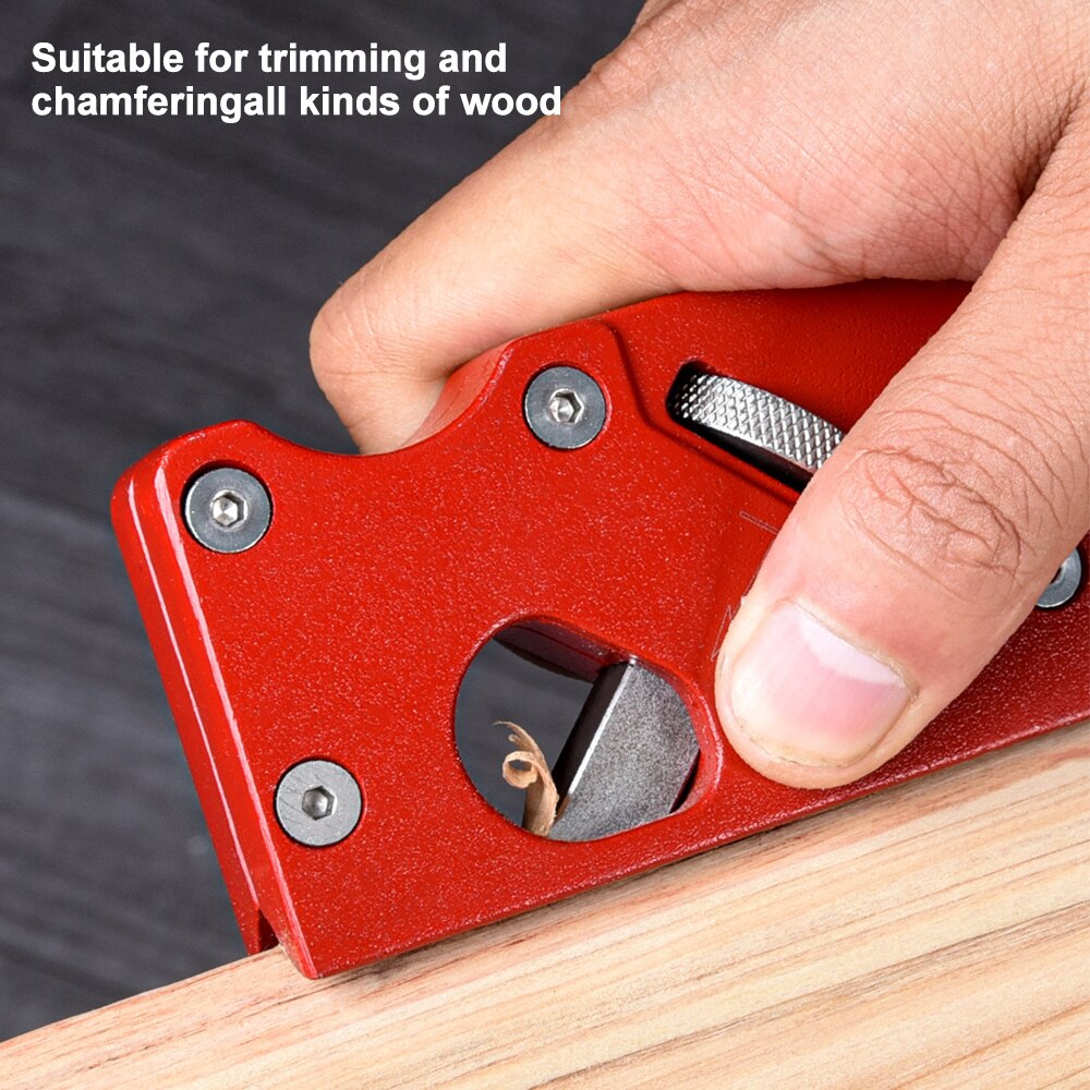 Mini Wood Hand Planer Woodworking DIY Chamfering Tool Trimming Planer 45 Degree Angle Corner Shaving Woodcraft Deburring Tool