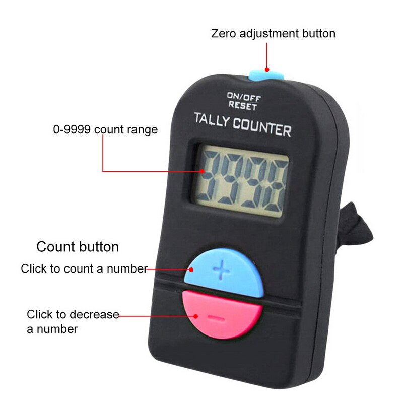 Digital Hand Counter Small Golf Sports Counter Sou... Grandado