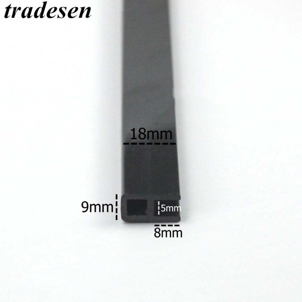 Plaque de couverture de bord en forme de u 5mm, bande de bord pour Aquarium, couvercle coulissant, bande anti-collision, accessoires d'aquarium