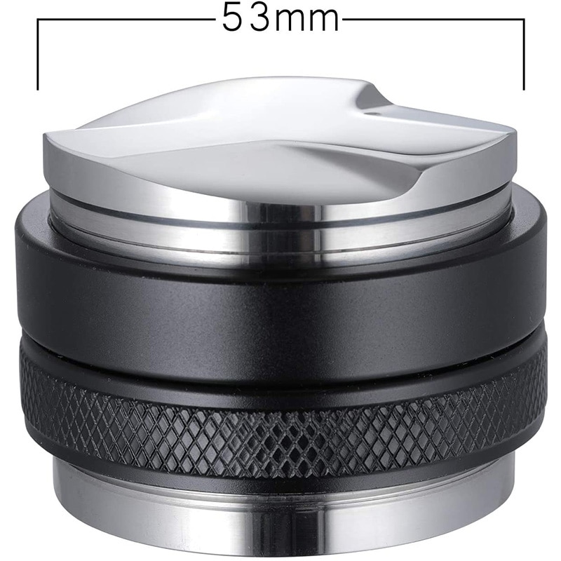 5m Doppel-Kopf Kaffee Tuner für 54mm Siebträger mit Einstellbare Tiefe Hand Espresso Pfünder