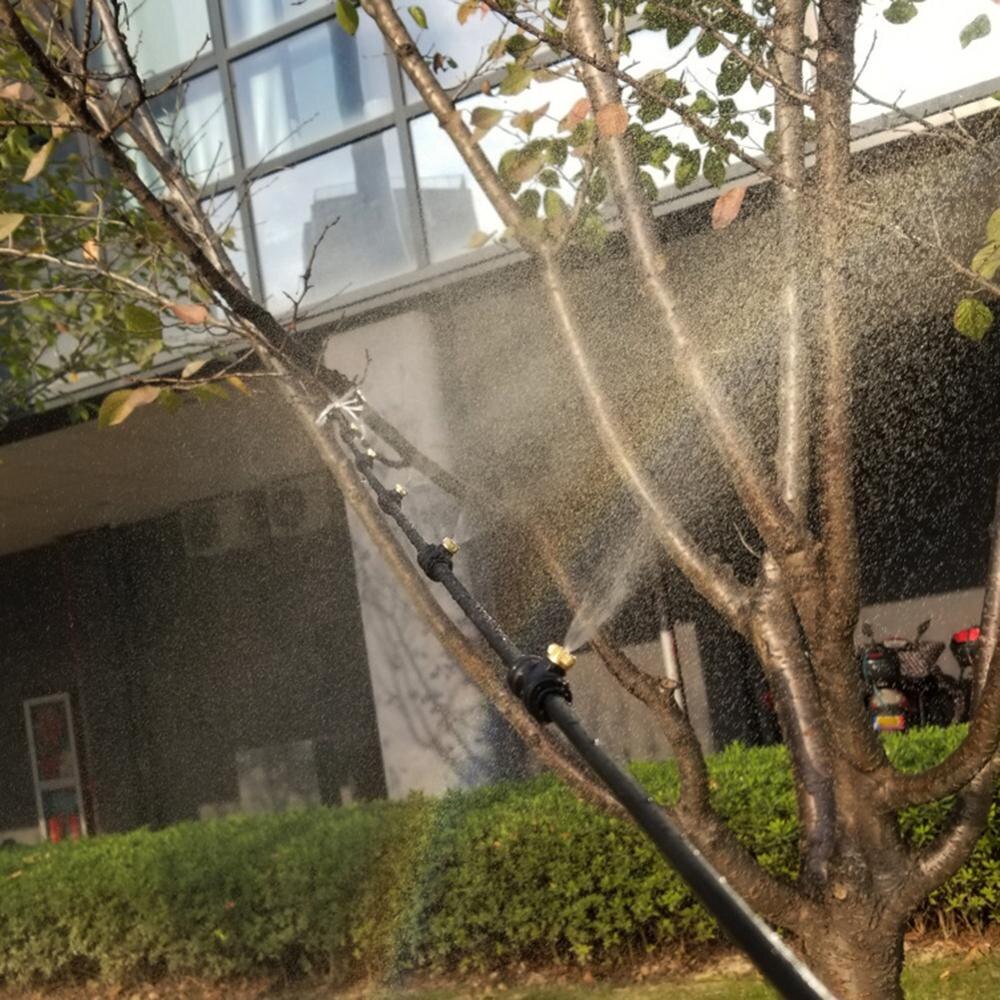 Tuin Spray 6M 9M 12M 15M 18M Irrigatie Sproeier Wit Gazon Patio Kas Zwarte Tuin tool Koelsysteem Kit