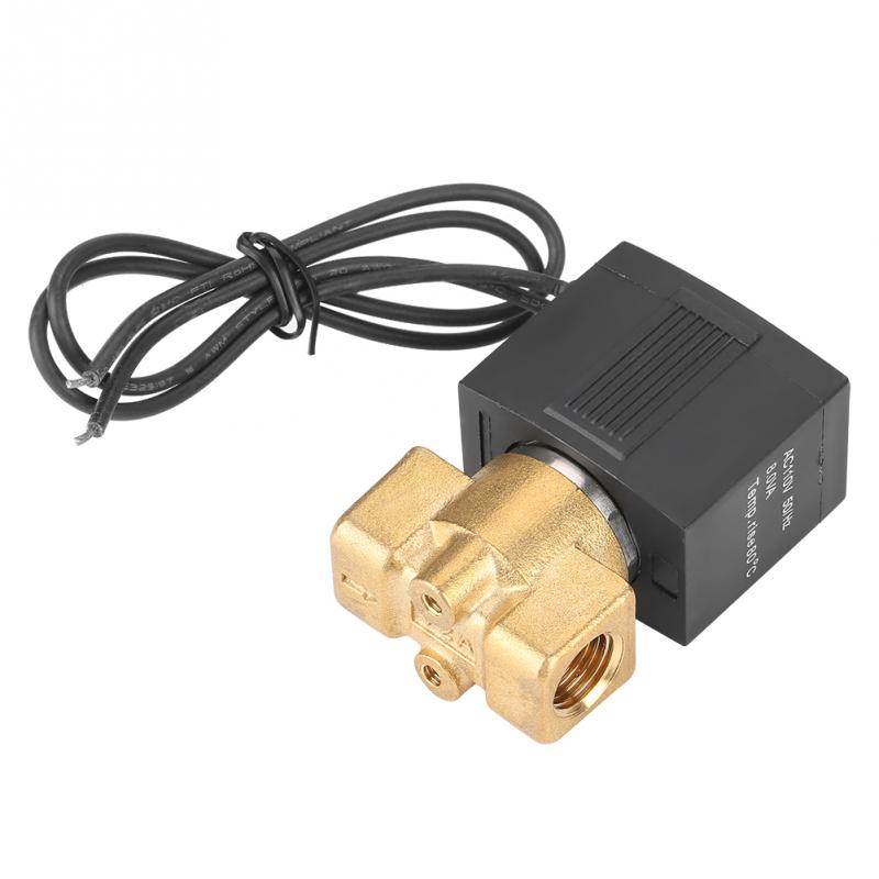 110v g14 2- veis direktevirkende normalt lukket magnetventil elektrisk magnetventil 0-1.0 mpa