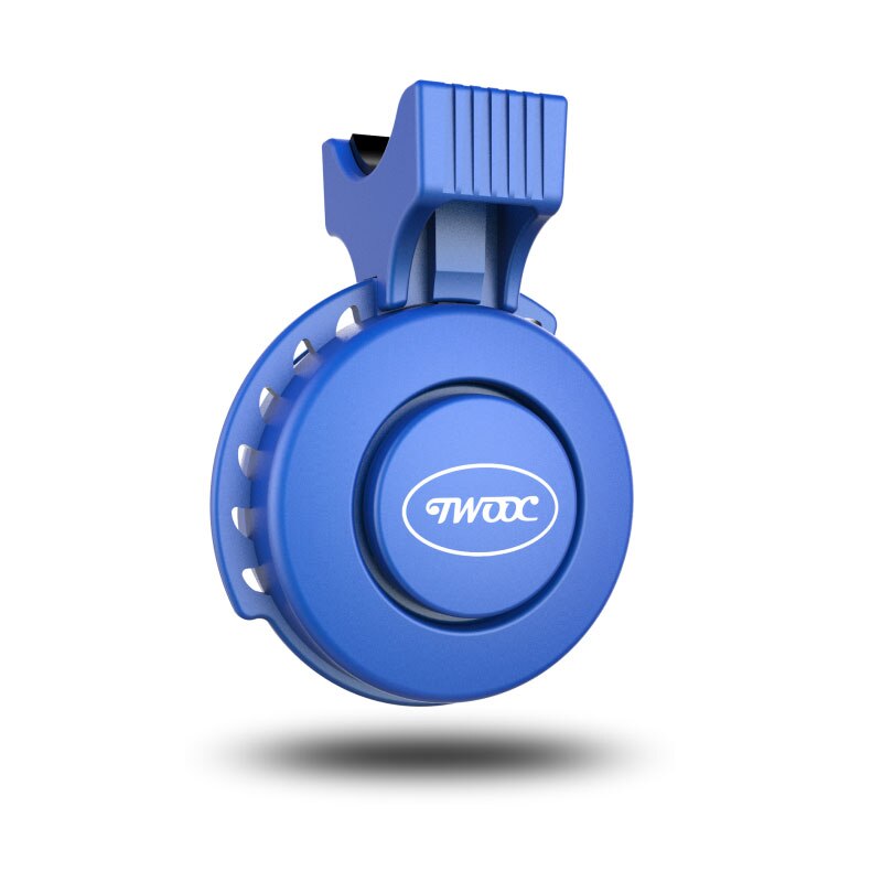 Altavoz con carga USB para bicicleta, Mini bocina eléctrica para bicicleta, 4 modos, accesorios para bicicleta eléctrica, Scooter, MTB: T-002 Blue