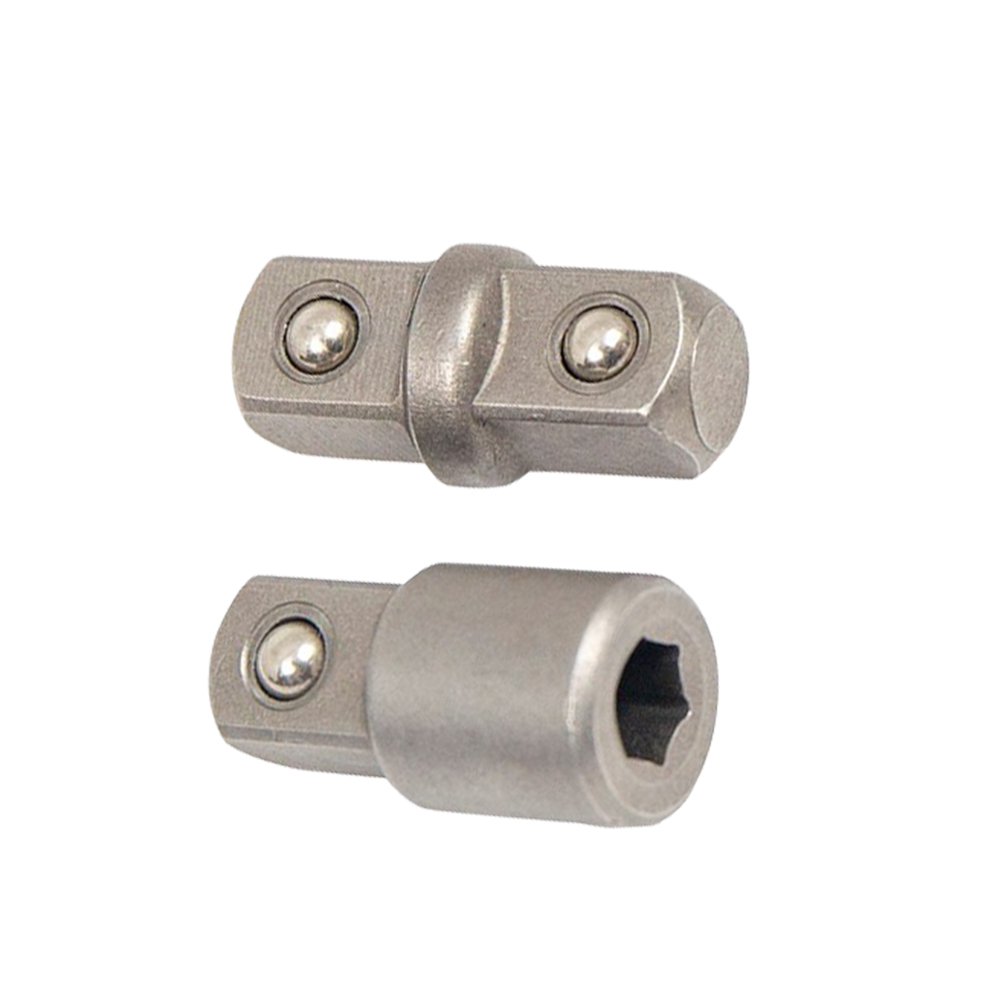 Spanner Screw Nut Wrench Socket Converter Adapter Set Universal Extension Wrench Tough Easily Carrying Lightweight Tool: 2pcs Converters