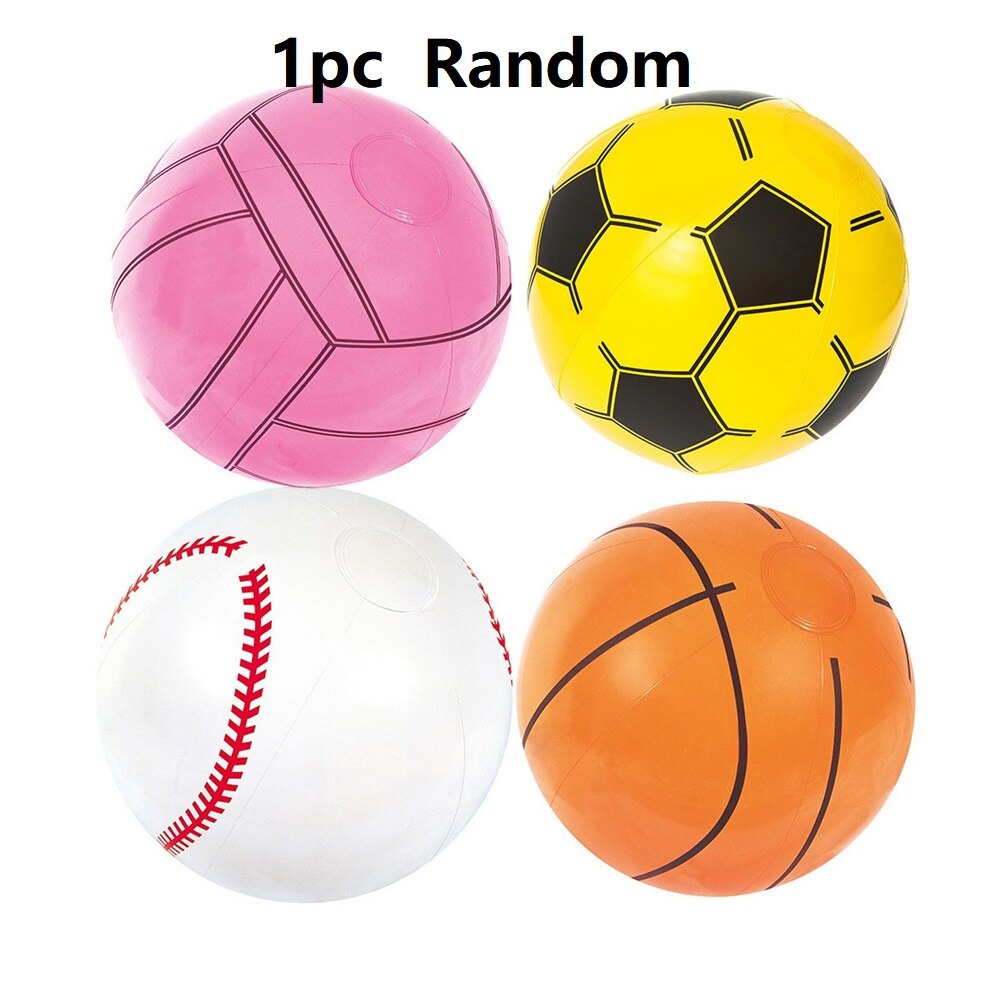 Enfants plage gonflable flottant cerceaux piscine jouets jeux de balle volley-Ball basket-Ball Sports nautiques jouer en plein air: Type 4