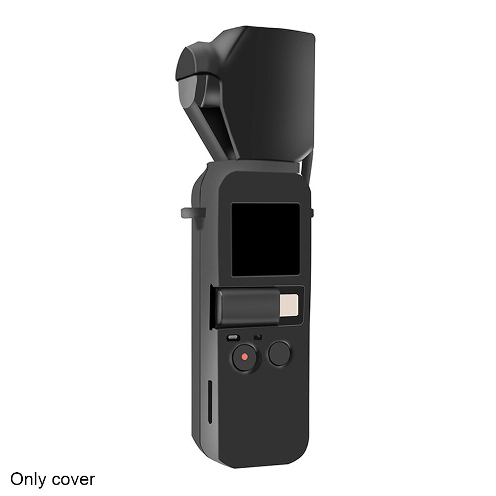Tragbarer, strapazierfähiger silikon-gurt mit verstellbarer öffnung, rutschfester schutzhülle, weich, einfach anzubringen, stabiler tragegurt, verlustschutz für dji osmo pocket