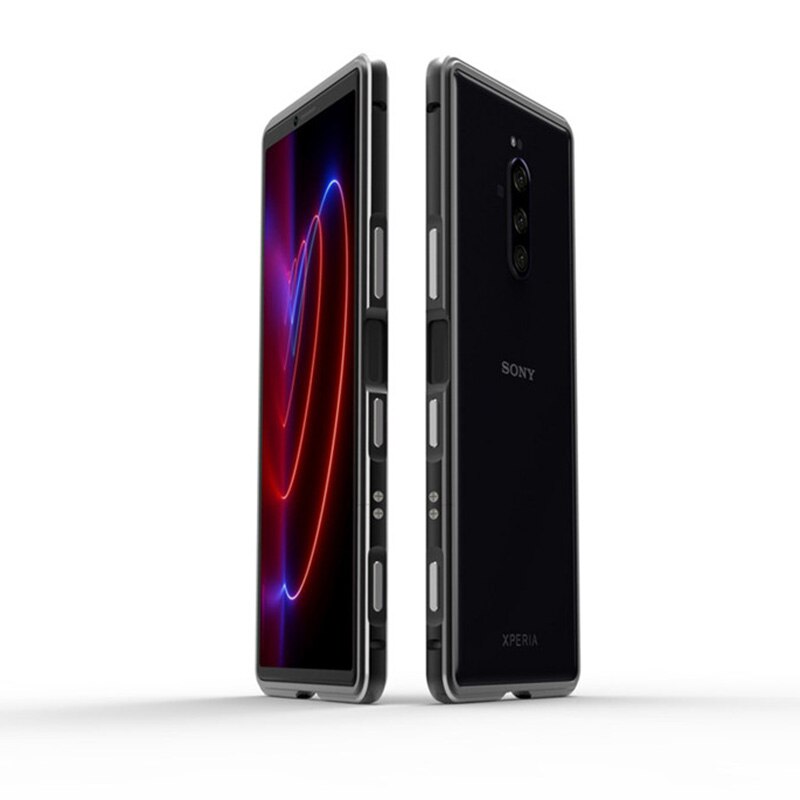 Ultra slank metalramme cover til sony xperia 10 ii etui hårdt aluminium kofanger cover til sony xpreia 1/x1 ii/10 ii