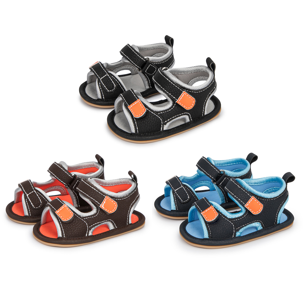Kleinkind Baby Jungen Sport Sandalen Sommer lässig Strand Schuhe Weiche Sohle Sandale Prewalker Erste Wanderschuhe Schuhe 0-18M freundlicher Für Baby