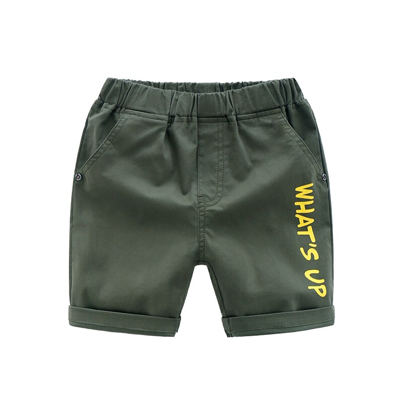 De Perzik Zomer Katoen Kinderen Strand Shorts Voor Jongens Peuter Kids Casual Broek Baby Jongens Shorts Elastische Taille Voor 3-8Years