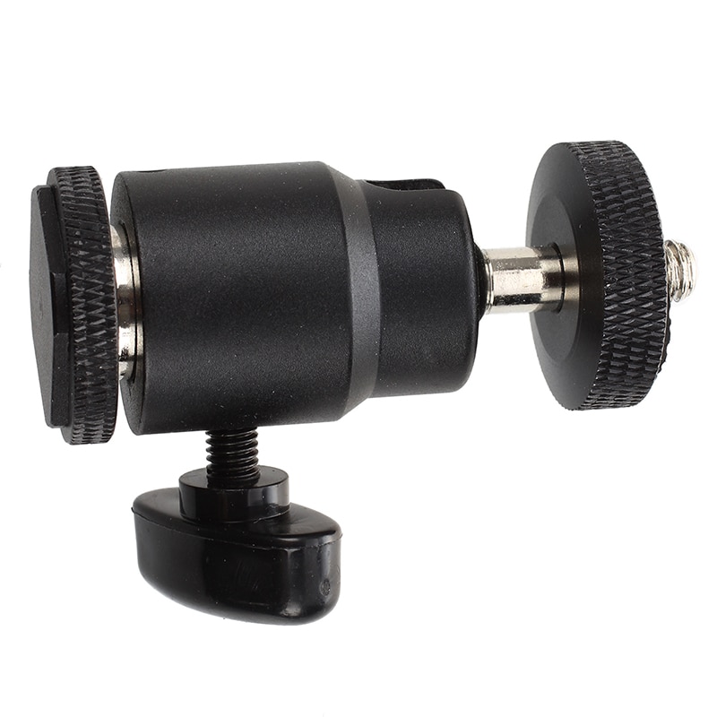 Metal ball head with foot (Mutter 1/4 inches): Default Title