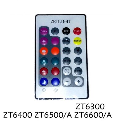ZETLIGHT QMAVEN serie ZT6300 ZT6400 ZT6500/A ZT6600/A, serie PRO ZP3600 ZP3300 ZP2500H ZP4300 y ZN1001 controlador de uso.