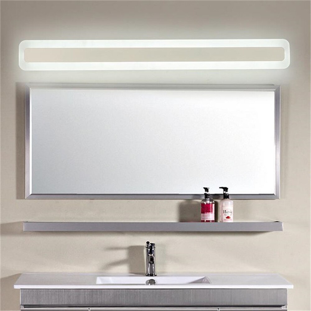 Moderne L40/L50/L60/L70cm LED Vanity verlichting Badkamer spiegel voorlamp led acryl verlichting home achtergrond wandkandelaars