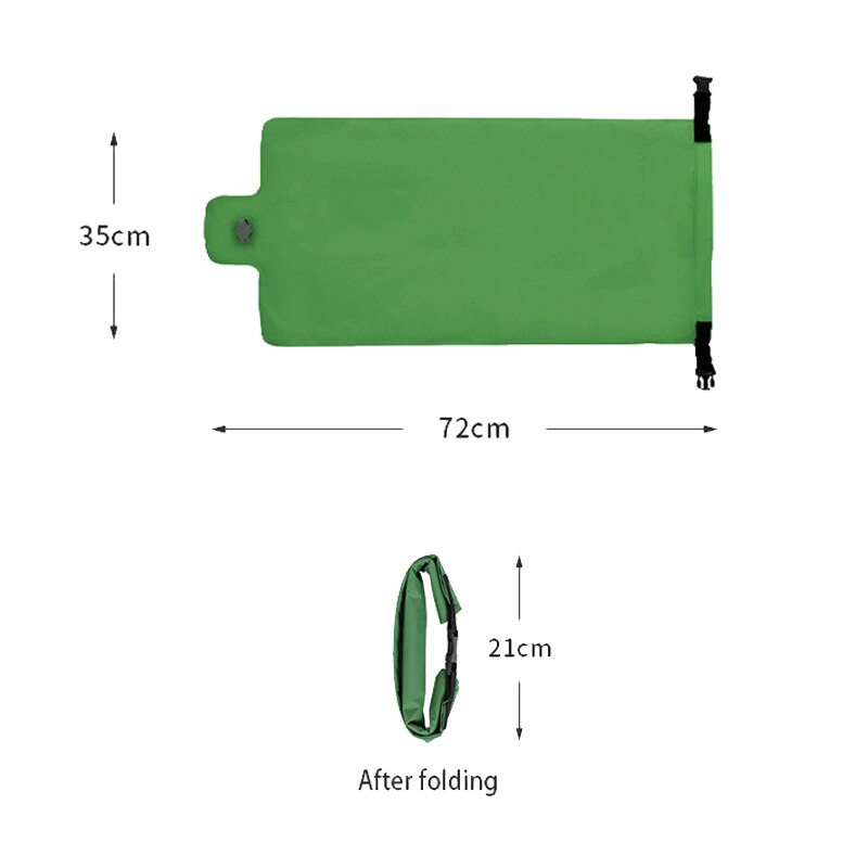 Outdoor Portable Inflatable Bags Inflatable Bag To Inflate The Air Bed Manual Push TPU Inflatable Bag Multifunctional Water Bags