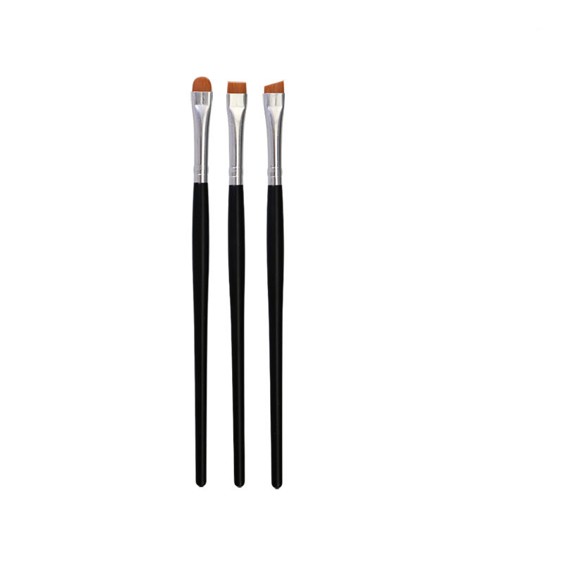 Flacher Augenbrauenpinsel, ultradünne Augenbrauen, machen-hoch-Pinsel, Eyeliner-Pinsel, dünner Eyeliner, Augenbrauenkontur, Concealer, Schönheitspinsel-Werkzeug