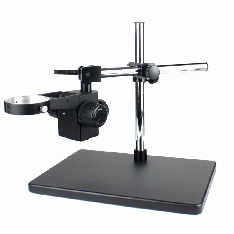 HDMI USB Video Microscope Camera Adjustable Boom Table Working Stand Holder + 50mm Ring Holder + Multi-axis Adjustable Metal Arm