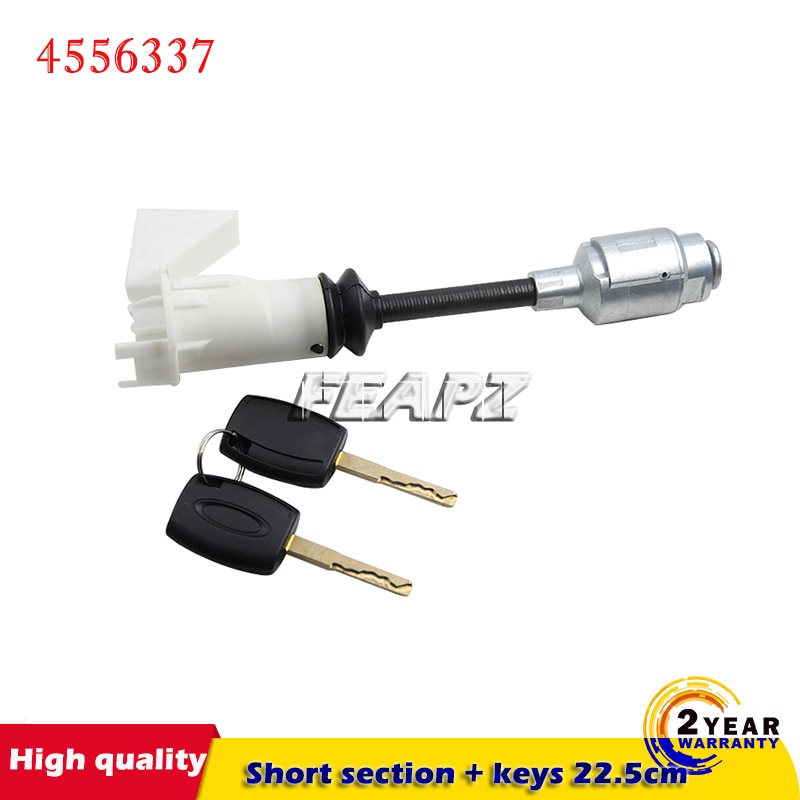 Motorhjelmudløsersæt reparationssæt nøgler kort type stang til ford / focus mk2 2004 3 m 5 ar 16 b 970ad 4556337