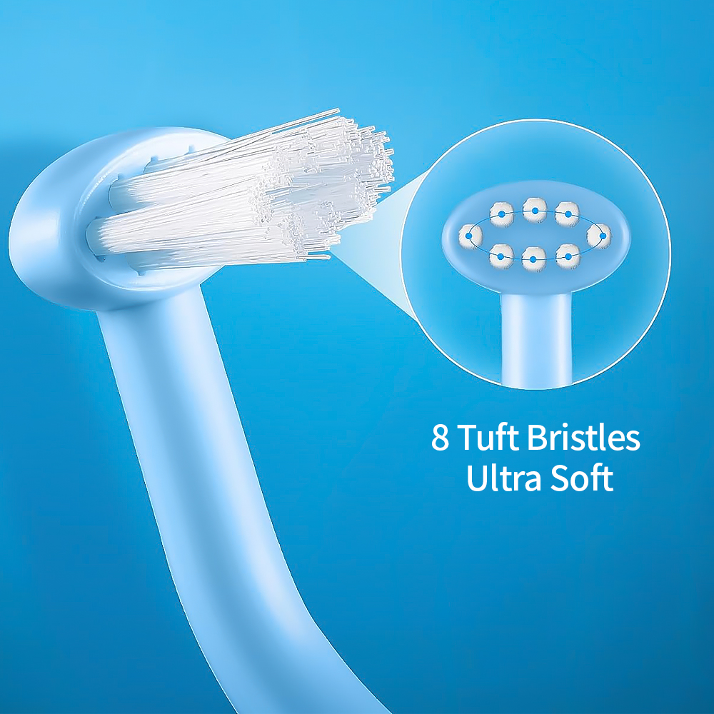 3Stck Kieferorthopädische Zahnbürste Kleinen Kopf Weiches Haar Reinigung Zahnbürste Interdentalbürste Oral Hygiene Zahnarzt Materialien