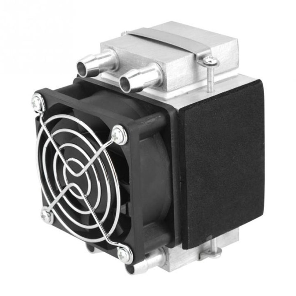 DC12V 108W Aluminum Water Cooling Radiator Fan Semiconductor Electronic Peltier Refrigeration Freezer Small Air Conditioner