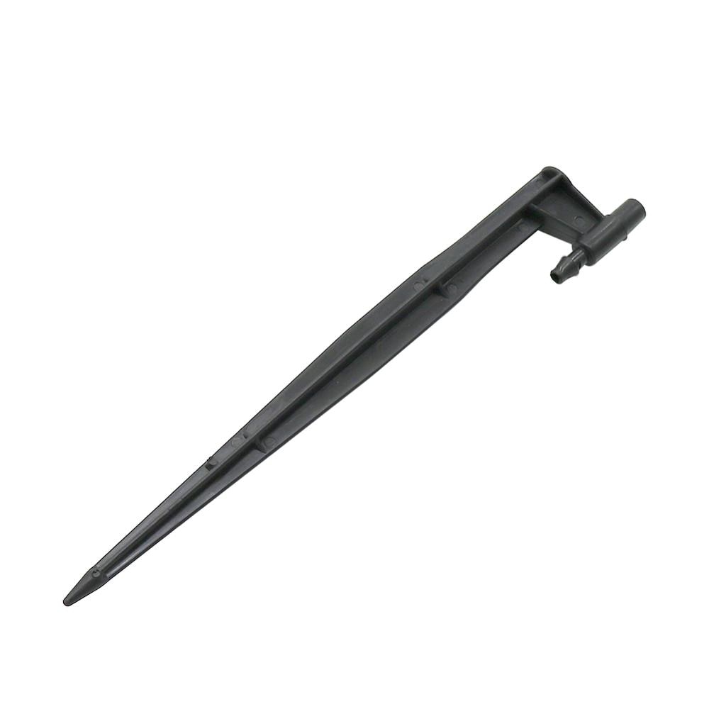 19cm 7.5mm Nozzles Bracket Holder 4mm Hose Connection Interface Garden Irrigation Sprinkler Nozzle Ground Insertion Bracket 5Pcs