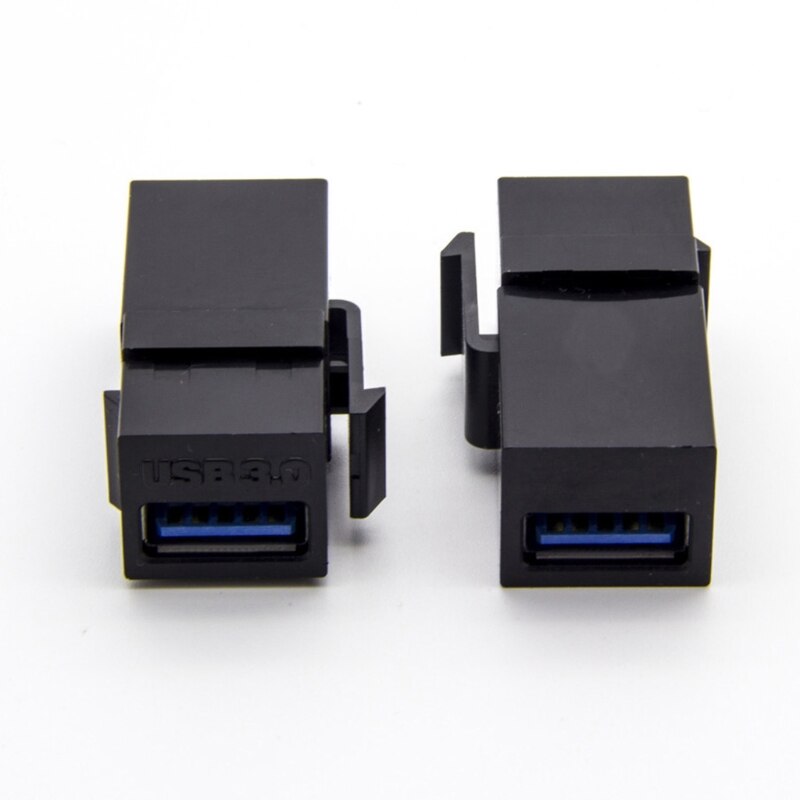 Cpdd 2 Stuks Usb 3.0 A Female Naar Een Vrouwelijke Extension Keystone Jack Coupler Connector Adapter Converter