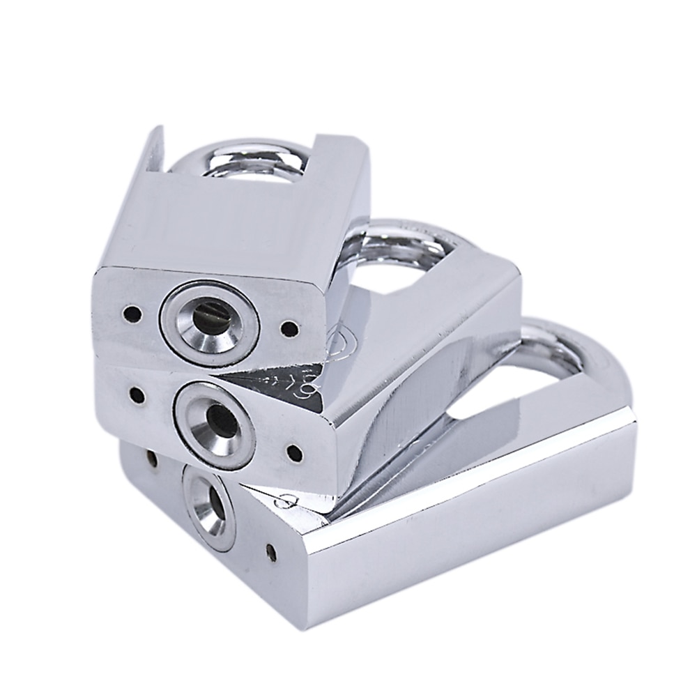 1PCS keyed padlock Galvanized iron lock Anti - theft waterproof dust pry Security lock Door / warehouse / dormitory padlock