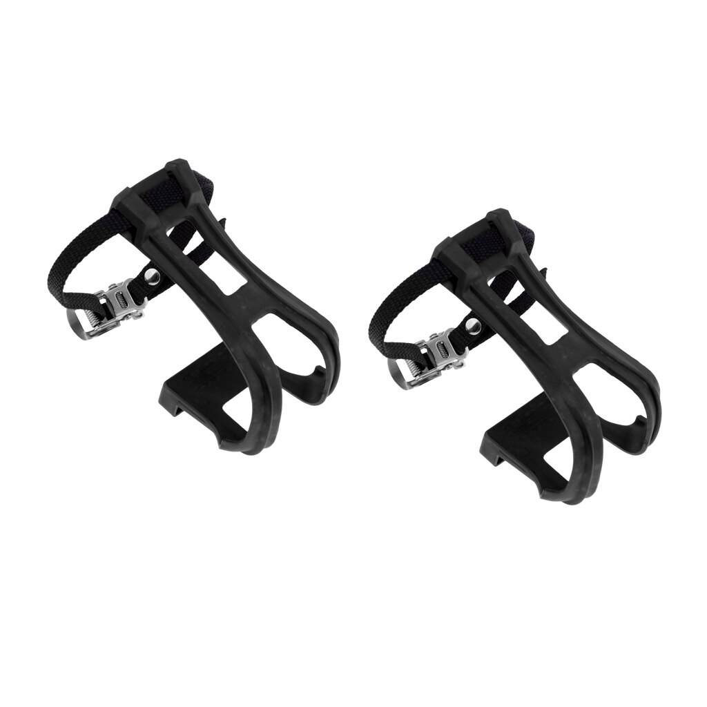 2 stuks fiets antislip pedalen teenclips riempjes vaste versnelling nylon