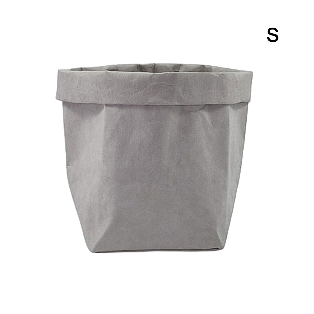 Waschbar Kraft Papier Tasche Anlage Blumen Topf Multifunktions Hause Lagerung Tasche Wiederverwendung Kunst Vase Topf Reusable Für Wohnkultur: 4