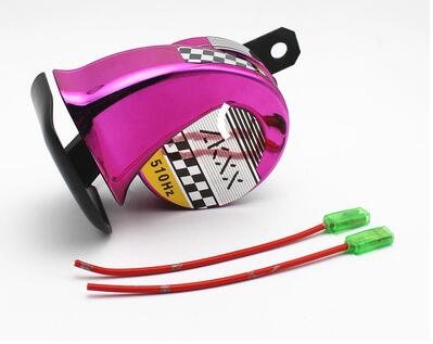 wioślarz elektryczny motocykl montaż rowerowy z częściami robić rowerów Wzmacniacz 12 V ślimak głośnik wysokotonowy kolor róg: róża czerwony