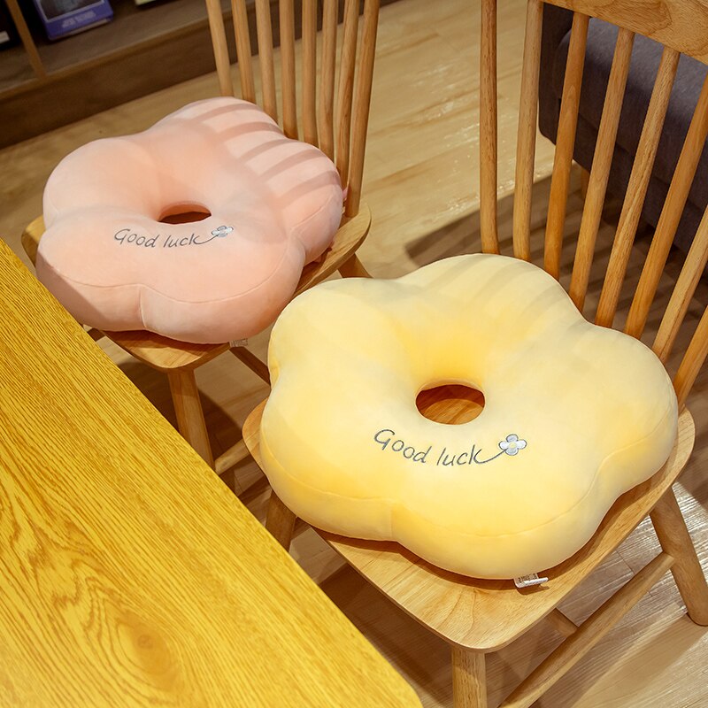 Almohadas con forma de flor, almohadas, decoración barata Cojines de asiento de coche para el hogar, cojines almohadones decorativos gruesos para sillas de oficina para sofá