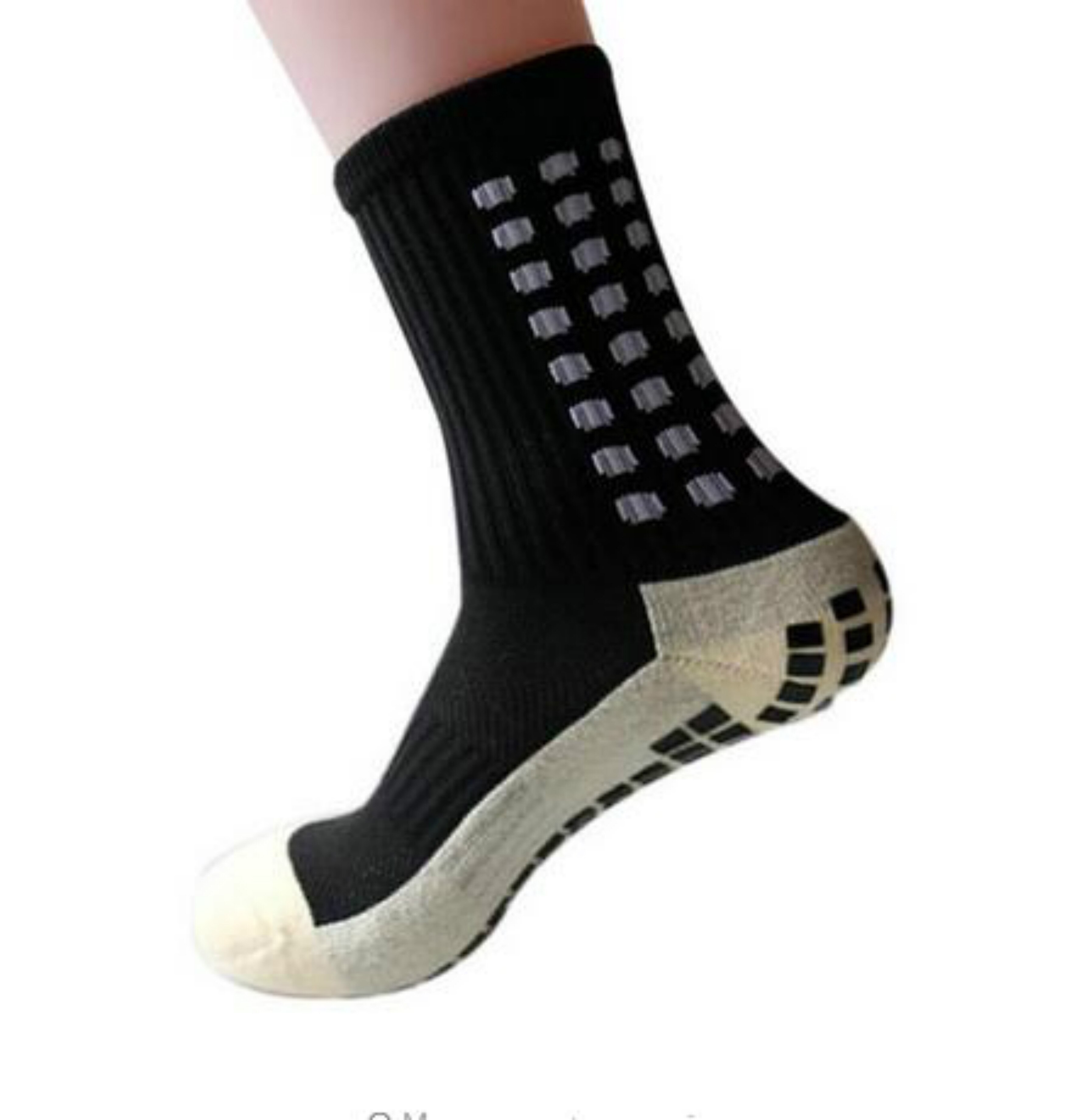 Calcetines antideslizantes transpirables para hombre y mujer, de algodón y Goma, para correr, fútbol, de , para ciclismo
