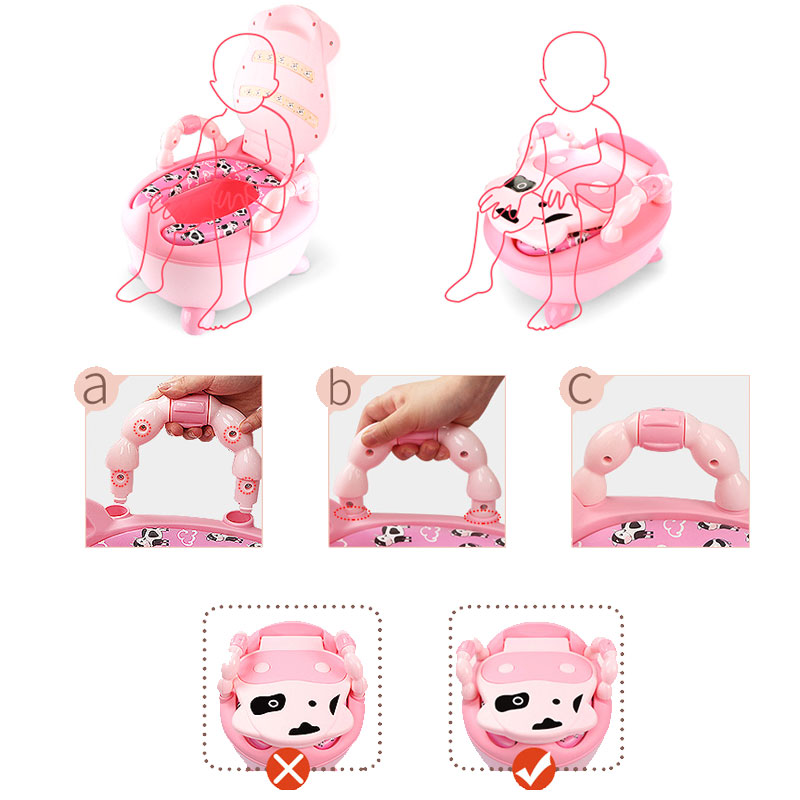 Toilettes portables pour enfants, pot de toilette pour bébés, dispositif d&#39;entraînement