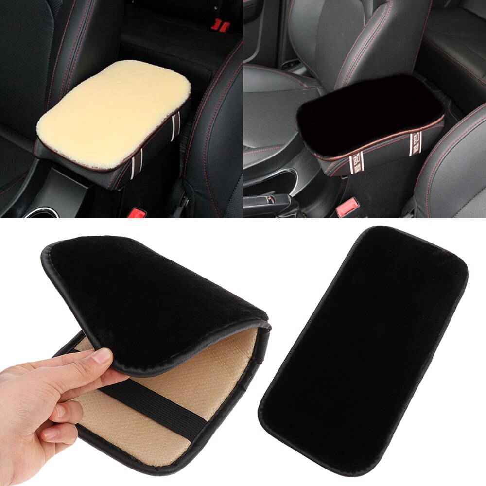 1PC Auto Armsteun Box Pad Cover Center Console Box Armsteun Pad Kussenhoes Duurzaam Mat Voor Auto Auto SUV interieur Accessoires