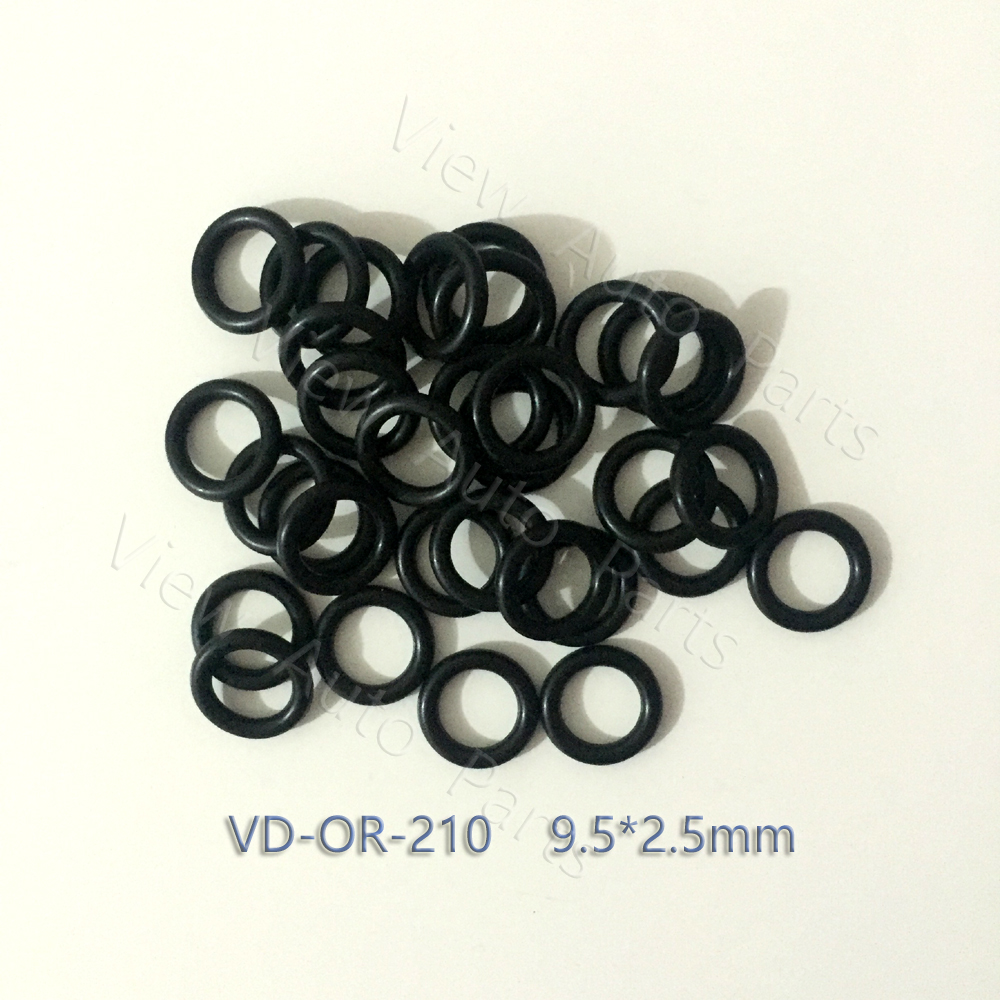 500 pcs Fuel Injector Rubber seal orings Fuel Injector Repair Kits 9.5*2.5mm VD-OR-210