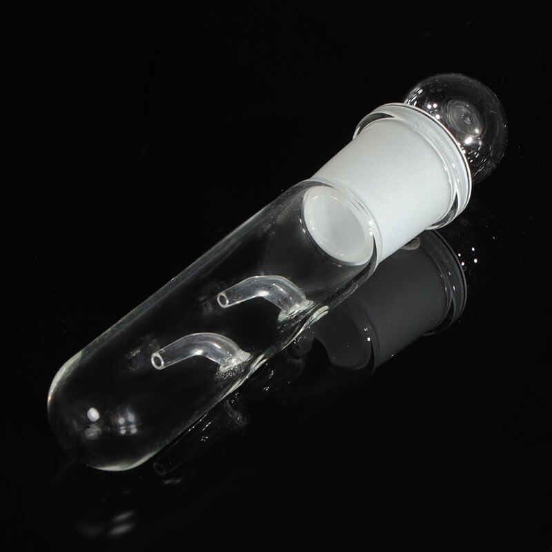 1Pc 1/2/3 Gat Planaria Catcher Pest Glas Bloedzuiger Traper Voedsel Pen Box Aquarium Garnalen Worm Catcher aquatic Aquarium Cleaner Tool: 2 Hole