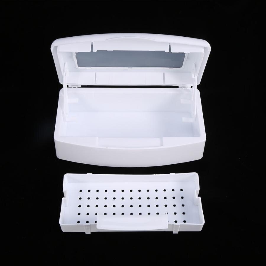 Disinfection Device Sterilizer Box Nail Tools Sterilizer Tray Disinfection Container Cosmetic Kit Tools Disinfection Box