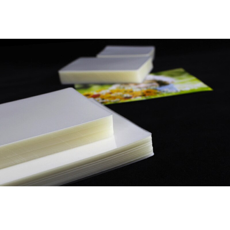 Laminating Film Clear Sheet EVA Bond for Photo roll Paper Laminating Photo Files Card Picture Lamination Binding 4&quot; 80x110mm