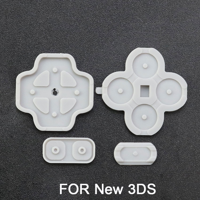 Cltgxdd 1 Set Game Console Reparatie Onderdelen Geleidende Siliconen Pads Voor Gb Gba Sp Gbc Ndsl Ps4 3ds Ps3 Xbox 360 Ndsi Soft Pads: Goud