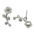 Koreaanse Rhinestone Oorbellen Sieraden Kroon Geometrische Ronde Stud Oorbellen Voor Vrouwen Charm Bloem Ster Maan Oorbel Sieraden: 04
