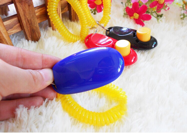 1 piece Pet Training Clicker dog clicker dog training clicker puppy clicker training random colors training dog