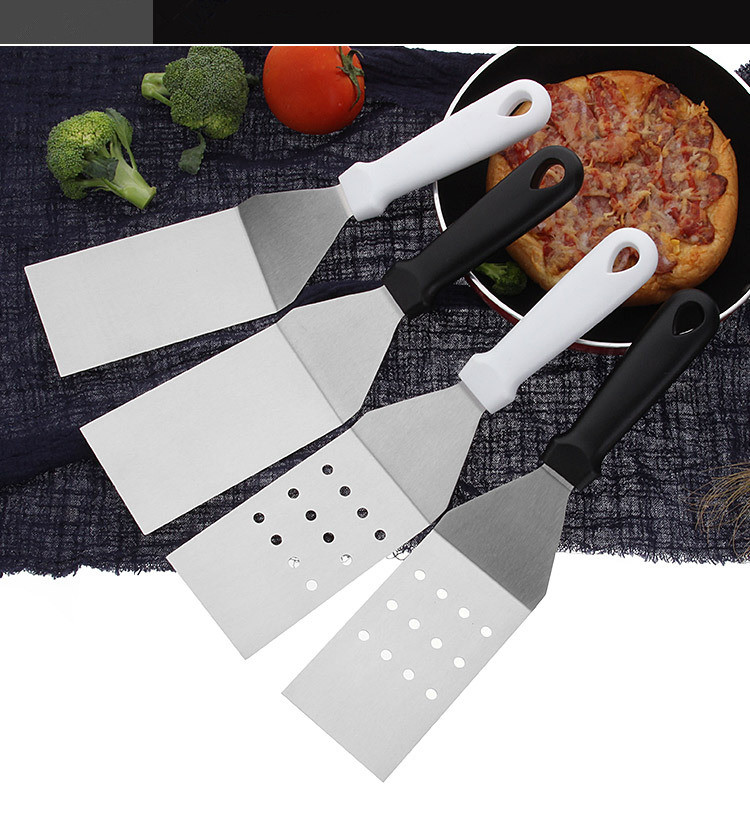 1 st Rvs Gebakken Schop Spatel Steak Pizza Grijpen Cutters Spade Gebak Cook Tool Cake Server Keukengerei KX 275